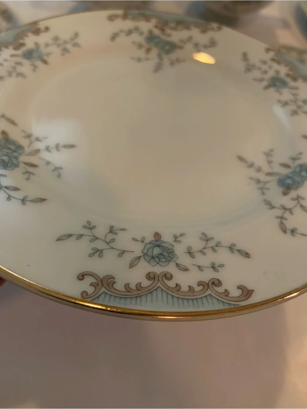 Vintage Imperial China Seville 5303 Tea Set Teacups Saucers Plates